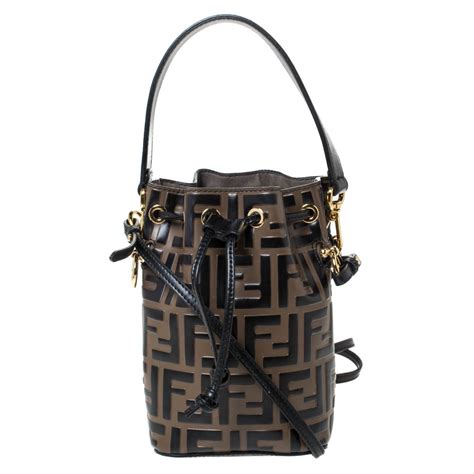 fendi mini fur bucket bag|Fendi drawstring bucket bag.